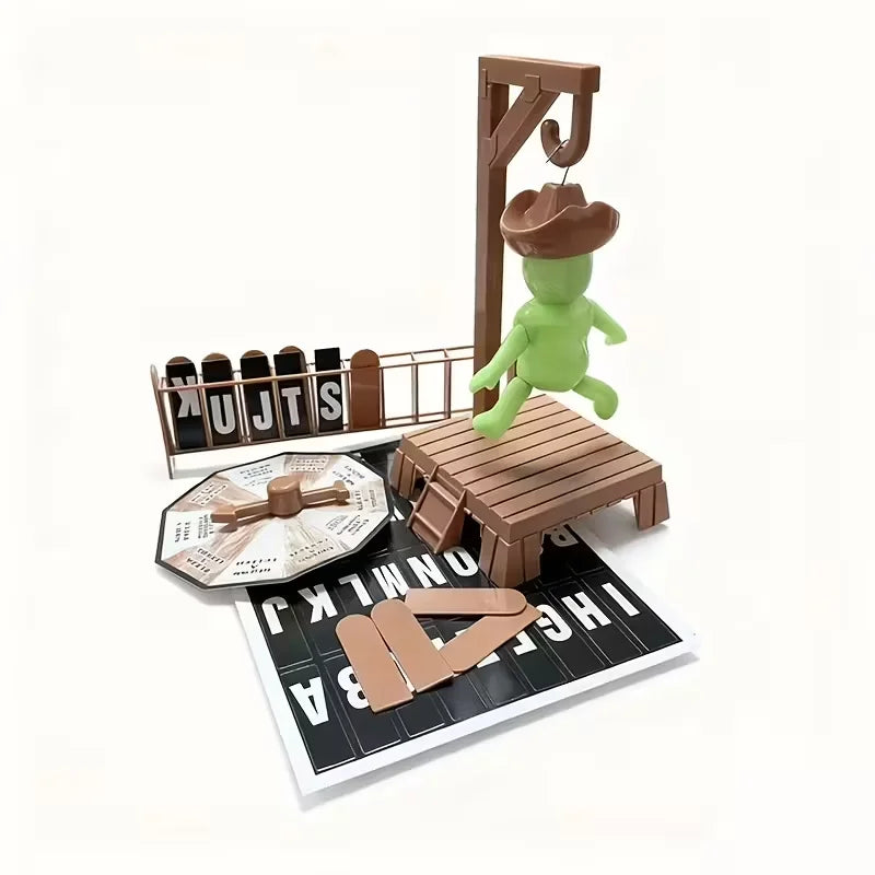Funny Magnetic Cowboy Hangman Board Games Mystery Guessing Word Party Games before Hank Falls Hanging Adults Fun Family Games