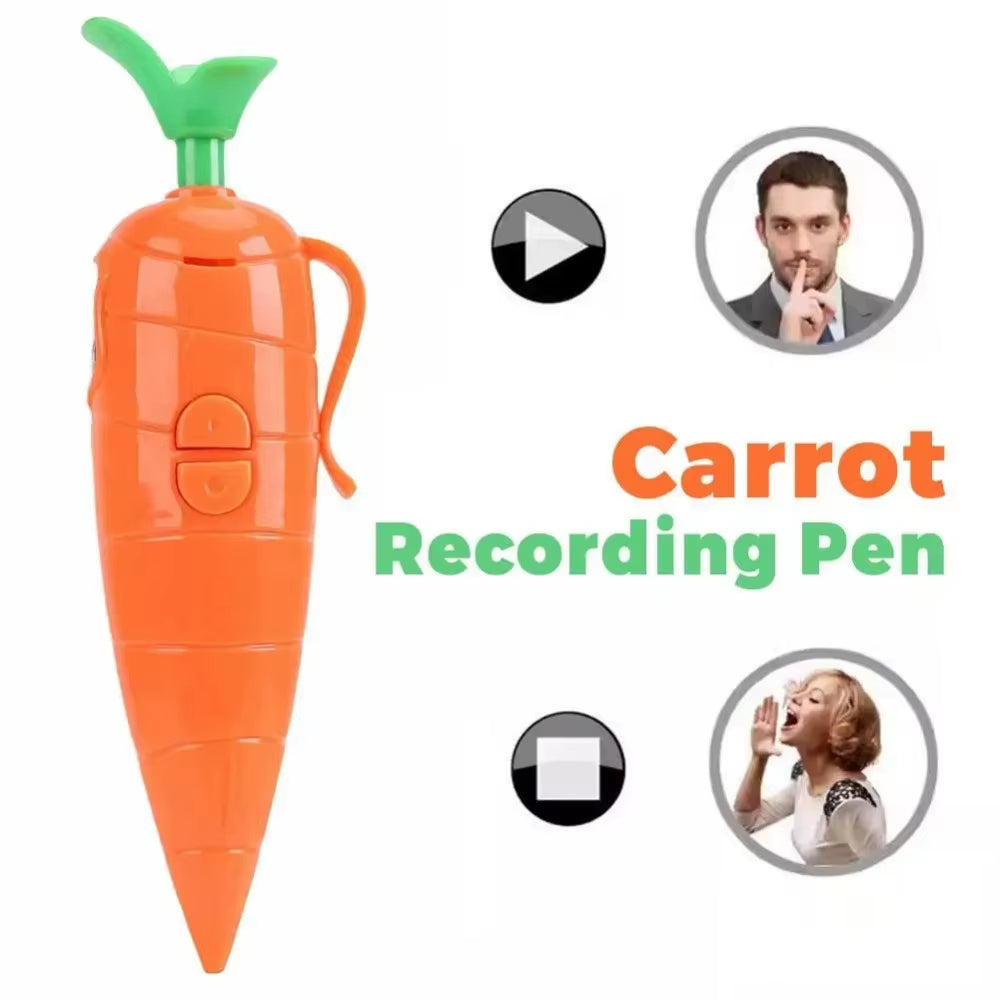 Zootopia Bunny Carrot Voice Pen - Sound Recorder + LED Ballpoint for Kids, Bpa-Free & in Stock Now (Fun Gift for  Fans)