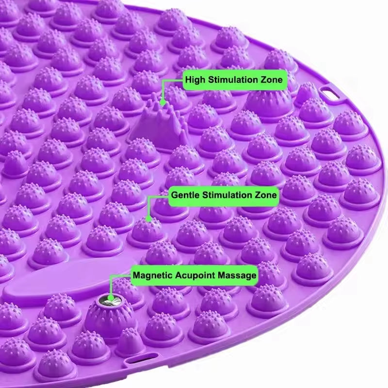 Fingerpressure Board Foot Massage Pad Health Walk Pressure Board Foot Massage Pad Foot Yoga Acupressure Mat Training Accessories